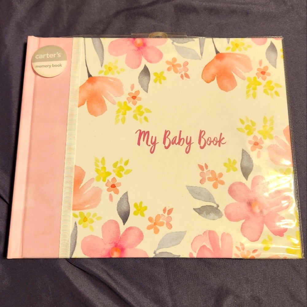 Carter's Baby Girl Memory Book NEW